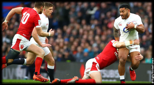 England vs Wales Manu Tuilagi 6Ns 2020